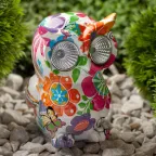 Светильник садовый Птица на солнечной батарее, полистоун, 15 см ERAFYS01-04