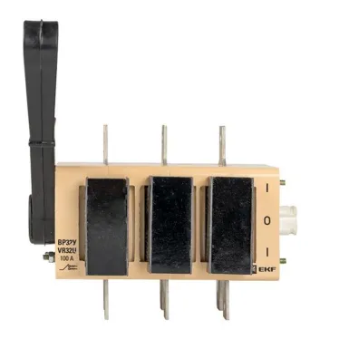 Выключатель-разъединитель ВР32У-31А71220 100А 2 направления с дугогасительными камерами несъемная левая/правая рукоятка MAXima