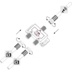 Делитель ТВ Simple DS-F-SAT-01 2 ответвления под F разъём 5-2500 МГц