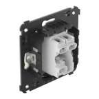 Avanti Переключатель одноклавишный в стену, ''Ванильная дымка''