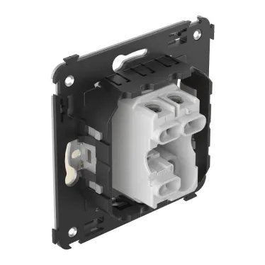 Avanti Переключатель одноклавишный в стену, ''Ванильная дымка''