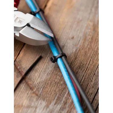 Хомут 2.5х100 черный нейлон (100шт)