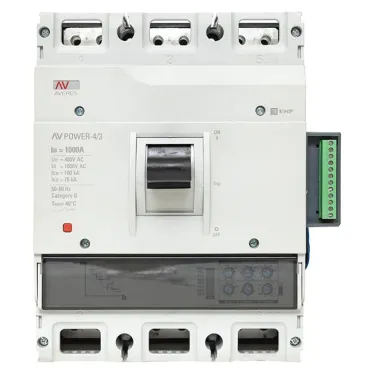 Выключатель автоматический AV POWER-4/3 1000А 100kA ETU2.2 AVERES