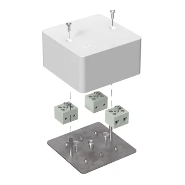 Коробка огнестойкая для кабель-канала 40-0460-FR6.0-6 Е15-Е120 85х85х45