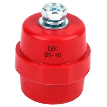 Изолятор SM40 (М8) силовой с болтом