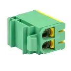 Клемма силовая вводная двойная КСВ 16-50 кв мм. желто-зеленая