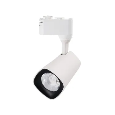 Светильник трековый однофазный ДПО LED-15 Вт 1350 Лм 3000К IP40 белый 24° 180–250В Jazzway