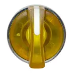 Механизм переключателя исполнительный ХB4 желтый на 2 положения возвратный без фиксации с подсветкой с короткой ручкой PROxima