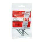 Шуруп универсальный 4,5х50 потайная головка, остроконечный, оцинкованный (10шт) - пакет