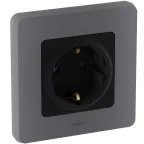 Рамка 1 пост INSPIRIA дымчатая