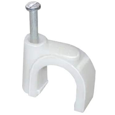 Скоба 5мм круглая пластиковая (20шт)