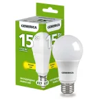 Лампа светодиодная A60 груша 15Вт 230В 3000К E27 GENERICA