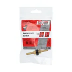 Крепеж для бачка (шпилька латунная с гайками для унитаза) М6 - пакет Tech-Krep