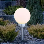 Светильник уличный ERASF22-22 Шар на солнечных батареях садовый 25 см