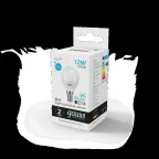 Лампа светодиодная LED 12 Вт 920 лм 4100К шар P45 нейтральный E14 AC 220В Elementary Gauss