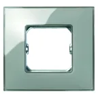 Neos Рамка 3 пост дымчатое стекло