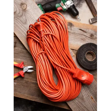 Удлинитель 'Зевс 2.0' 50м без заземления ПВС 2x0.75 10А/2.3кВт PROxima