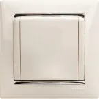 VALENA Рамка 1 пост жемчужная