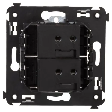 Avanti USB зарядное устройство в стену, , Черный матовый