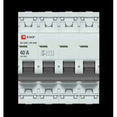 Выключатель нагрузки ВН-63N 4P 40А PROXIMA