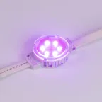 Модуль управляемый SPI-F6-D40 24V RGB-RAM-Auto (1.25W, IP68, 120 deg) (Arlight, Пластик, 3 года) | 036828 | Arlight