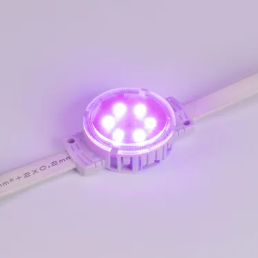 Модуль управляемый SPI-F6-D40 24V RGB-RAM-Auto (1.25W, IP68, 120 deg) (Arlight, Пластик, 3 года) | 036828 | Arlight