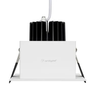 Светильник CL-KARDAN-S102x102-9W Warm (WH, 38 deg) | 024137 | Arlight