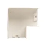 Поворот 90 градусов (25х25) (4 шт) Plast PROxima белый
