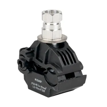 Зажим прокалывающий ответвительный P1X-95 16-95 мм2 / 1,5-10 мм2 инд. упак. | p-1x-95-r | EKF