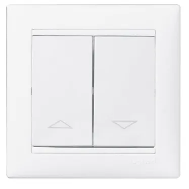 VALENA Рамка 1 пост горизонтальная белая