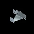 Изменяемый горизонтальный угол 0-45 гр. 50х50 мм ПЛЮС