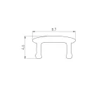 Экран SL-COMFORT-2542-2000 OPAL (arlight, Пластик) | 031733 | Arlight