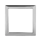 Декоративная вставка для металлических рамок Avanti хром, 2 мод.