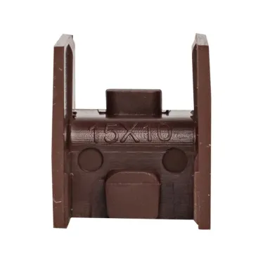 Угол внутренний (15х10) (4 шт) Plast под темное дерево