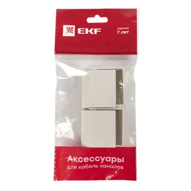 Заглушка (40х16) (4 шт) Plast Белый