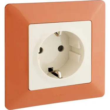 Valena LIFE Рамка 1 пост терракот универсальная