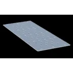 Вставка донная осн. 600 мм (1 мм) INOX EKF