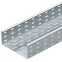 Кабельный листовой лоток перфорированный 85x500x3000
