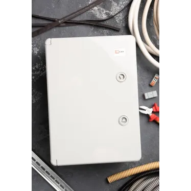 Бокс пластиковый с монтажной платой 350х250х150 мм IP65 PROxima