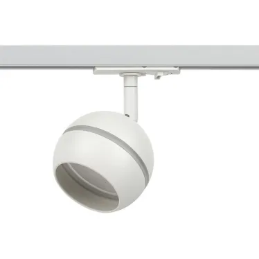 Трековый светильник TR47 - GX53 WH однофазный под лампу GX53 белый под лампу GX53, лампа в комплект не входит