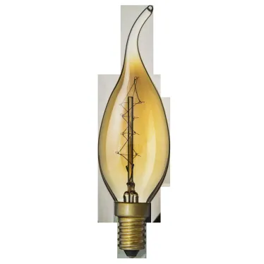 Лампа накаливания ЛОН 40Вт Е14 230В NI-V-FC-C-40-230-E14-CLG | 71952 | Navigator