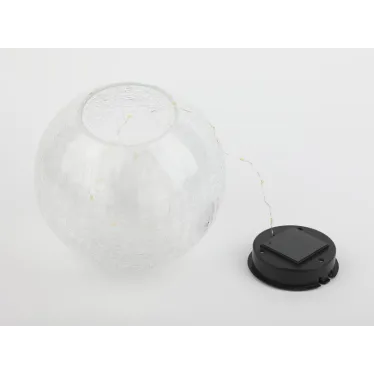 Светильник садовый Шар на солнечной батарее, 20 LED 20 cм ERASF08-25