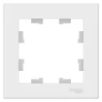 Рамка однопостовая ATLASDESIGN белый