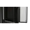 Организатор кабельный вертикальный. 32U для шкафов TTR. TTB. стоек ORK2A. ORL1. ширина 89мм. высота пальцев 106мм с крышками и кронштейнами. черный