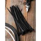 Хомут P6.6 стандартный черный 3.6x150 (100шт) FlexLock PROxima