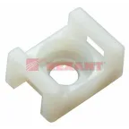 Площадка для крепления стяжки (ПС-2) 22x16 мм, белая, 100 шт,