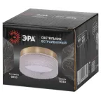 Встраиваемый светильник под лампу GX53 DK97 GD/TR золото прозрачный