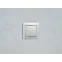 Выключатель одноклавишный, в рамку, белый