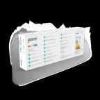 Светильник светодиодный настенный бра 6 Вт 300 лм 4000К AC 220В Серый IP20 290х110х40мм Lola Gauss