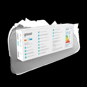 Светильник светодиодный настенный бра 6 Вт 300 лм 4000К AC 220В Серый IP20 290х110х40мм Lola Gauss